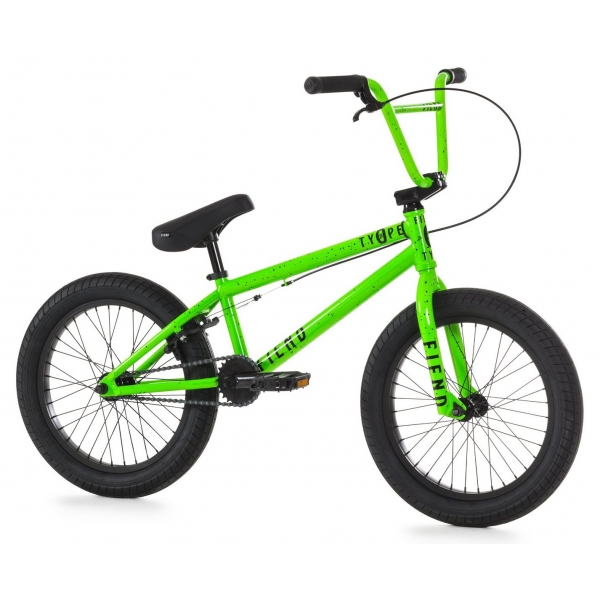 Fiend Type O 18 2020 bright green BMX bike