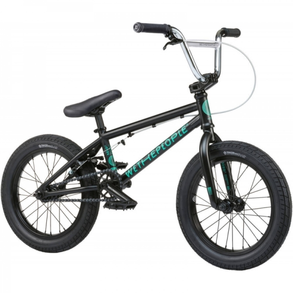 Wethepeople Seed 16 2021 Matt Black BMX Bike For Kids