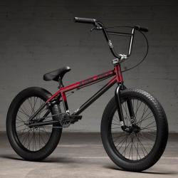 Kink Curb 2022 20 Matte Blood Orange BMX bike