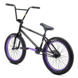 Stolen 2021 SINNER FC XLT LHD 21 Black with Lavender BMX bike